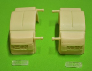 AN 1/24 MAN TGX 後輪 擋泥板 含尾燈 2
